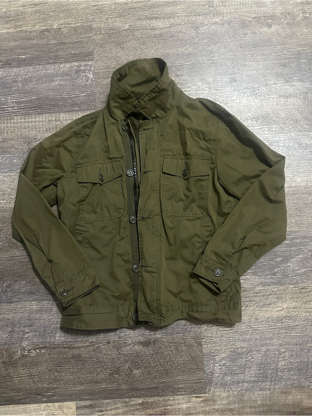 2014 A&F Men's Green M65 Inspired Military Field Jacket XS or Women’s S
